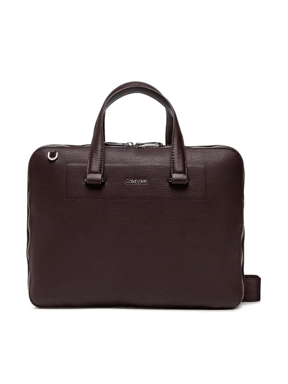 Calvin Klein Laptoptasche Minimalism Slim Laptop Bag K50K509557 Braun