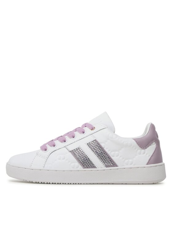 TWINSET TWINSET Sneakersy 232TCP180 Biały