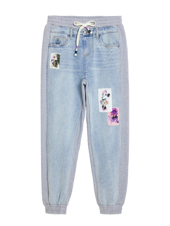 Desigual Desigual Τζιν Mnnie 25SWDD72 Μπλε Loose Fit