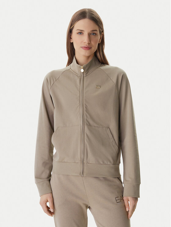 EA7 Emporio Armani EA7 Emporio Armani Mikina 7W000457 AF13135 Hnedá Regular Fit