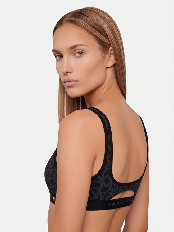 Tommy Hilfiger Tommy Hilfiger Gornji del bikini UW0UW06585 Črna