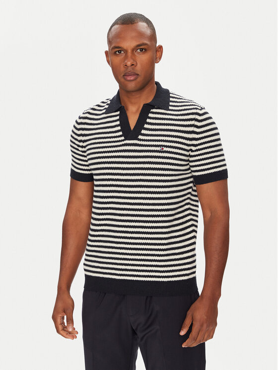 Tommy Hilfiger Tommy Hilfiger Polokošile MW0MW39531 Tmavomodrá Regular Fit