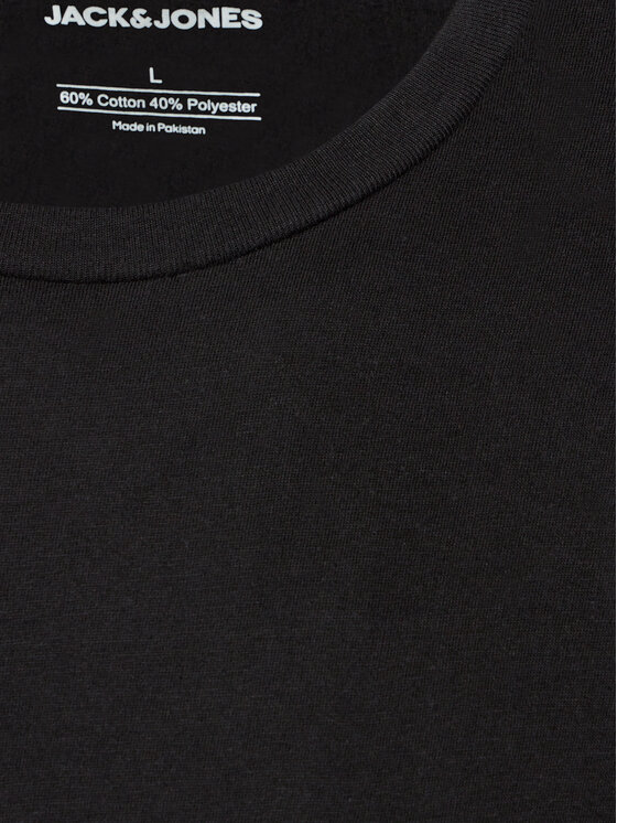Jack&Jones Jack&Jones Komplekt kolmest t-särgist Under 12248076 Must Standard Fit