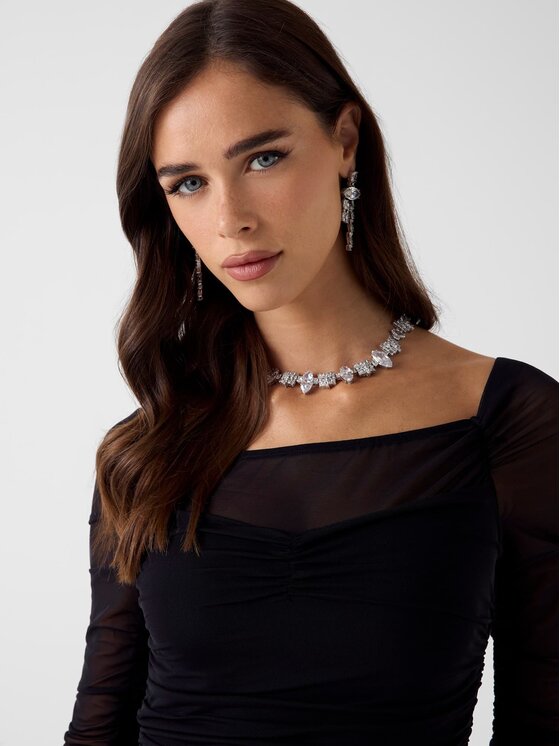 Guess Guess Každodenní šaty 180179 Černá Classic Fit