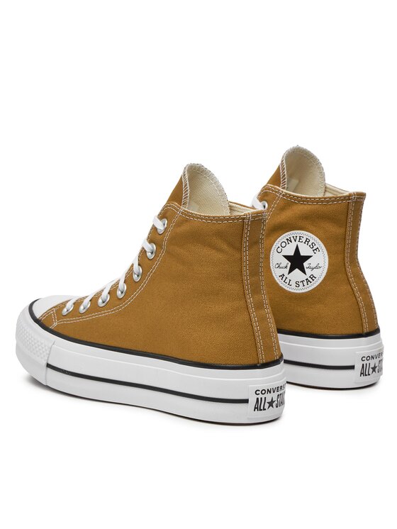 Converse Converse Modne superge Chuck Taylor All Star Lift Platform HI A07210C Rjava