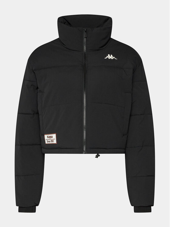 Kappa Kappa Μπουφάν χειμωνιάτικο Authentic Gasita 371F65W Μαύρο Oversize