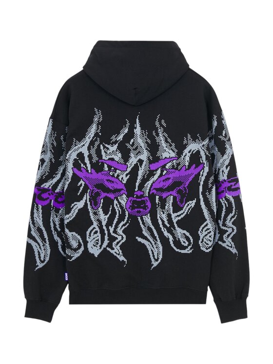 OCTOPUS OCTOPUS Felpa 25sosh70 Nero Regular Fit