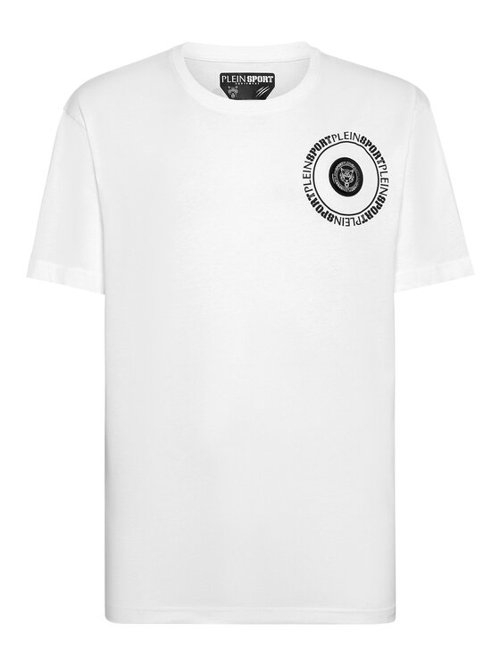Plein Sport Plein Sport T-Shirt 14195 Biały Regular Fit
