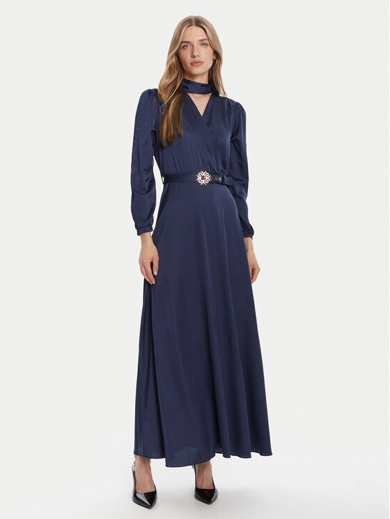 Rinascimento Rinascimento Rochie de seară CFC0125256003 Bleumarin Regular Fit