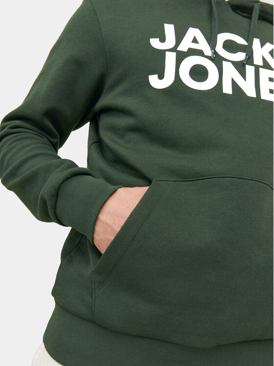Jack&Jones Jack&Jones Pulóver Corp 12152840 Zöld Standard Fit