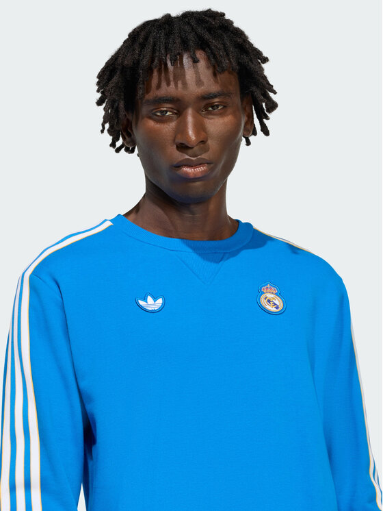 adidas adidas Bluza techniczna 157965 Niebieski jasny Regular Fit