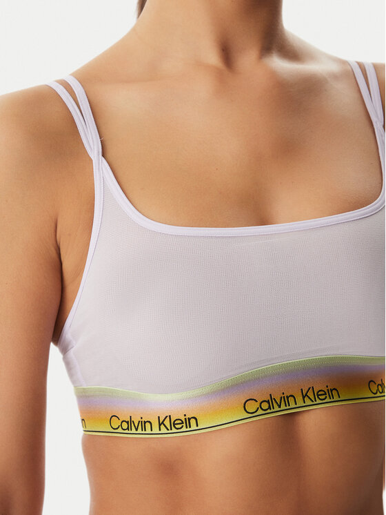Calvin Klein Underwear Calvin Klein Underwear Сутиен-топ LV00QF8699 Светлолилав