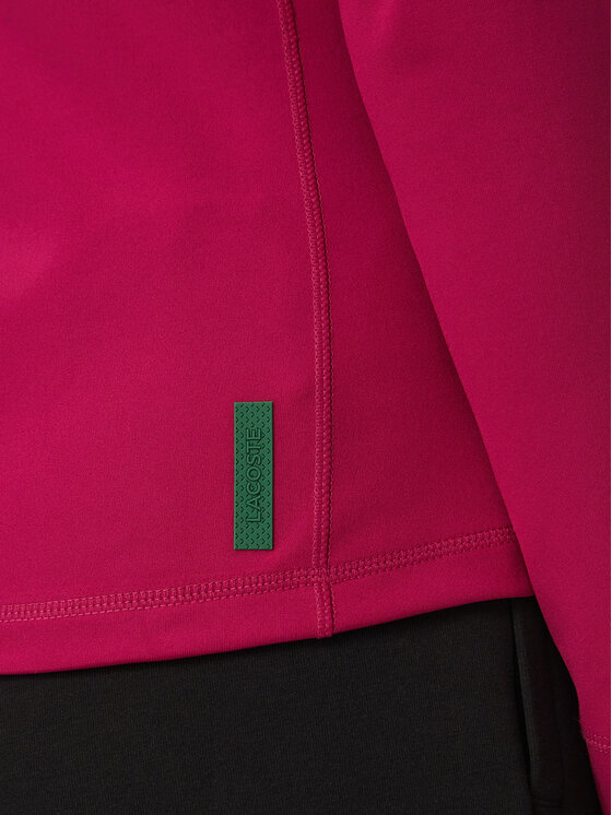 Lacoste Lacoste Bluză tehnică SF0145 Roșu Slim Fit