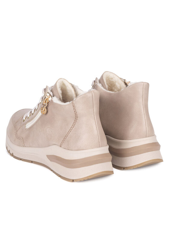 Rieker Rieker Schnürschuhe M6644-62 Beige
