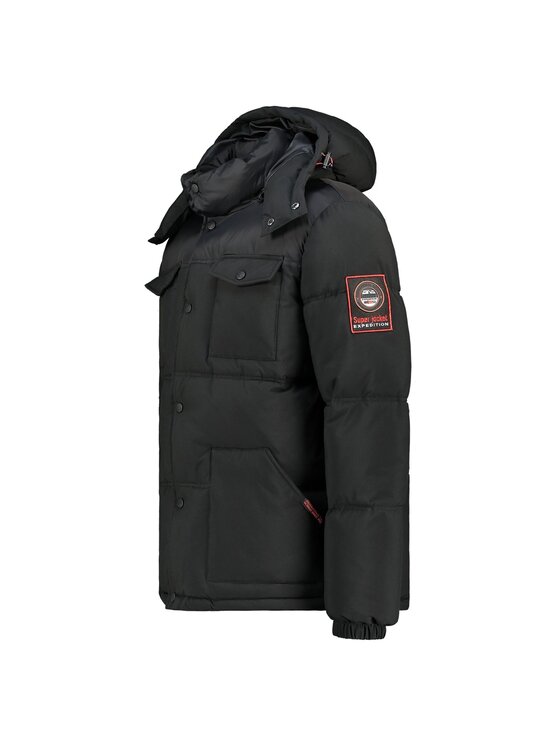 Geographical Norway Geographical Norway Kurtka puchowa WY3882H/GN-NOIR Czarny Regular Fit