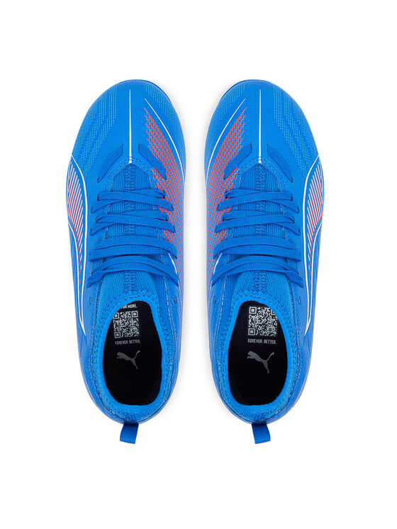 Puma Puma Buty do piłki nożnej Ultra 6 Match Fg/Ag Jr 108515 01 Niebieski