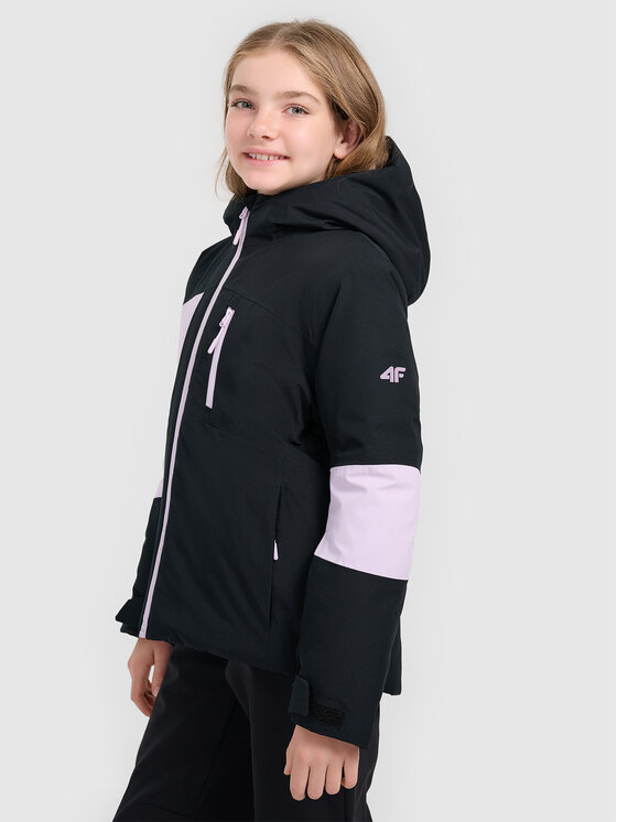 4F 4F Kurtka narciarska SKI CLASSIC Czarny Regular Fit