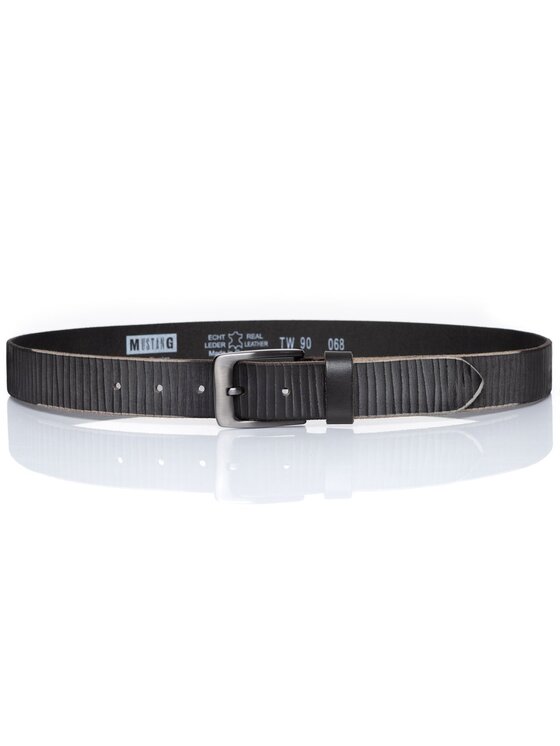 Mustang Mustang Cintura da uomo BELT Nero