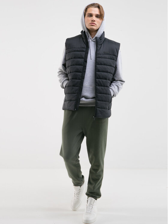 BIG STAR BIG STAR Kamizelka LEGELAN_906_130 Czarny Basic Fit
