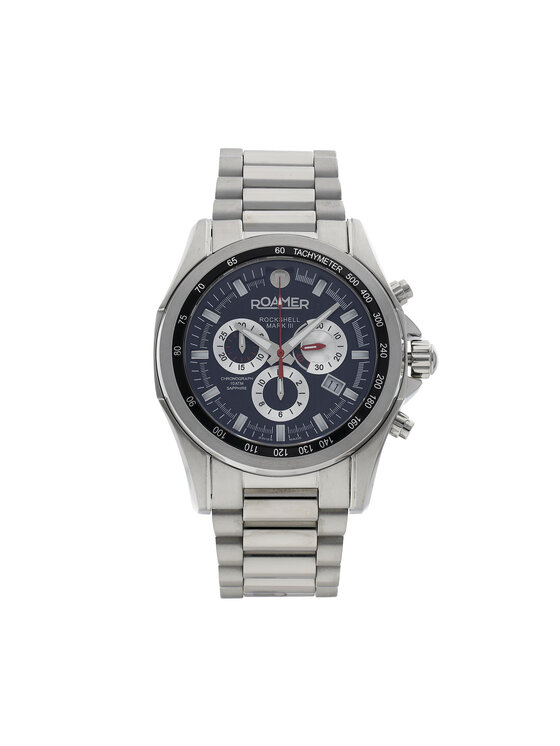 Roamer Roamer Sat Rockshell Mark III Chrono 220837 41 55 20 Srebrna
