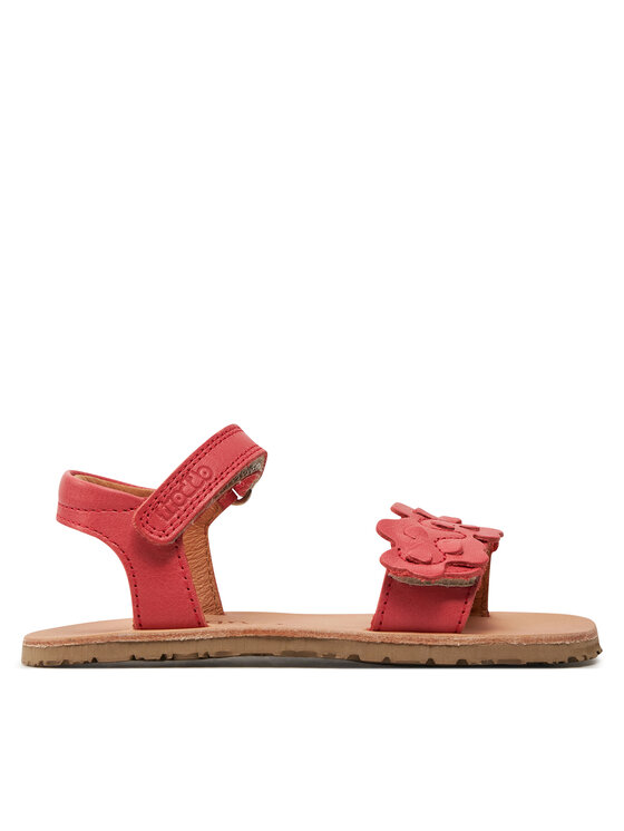 Froddo Sandále Barefoot Flexy Flowers G3150265 M Červená
