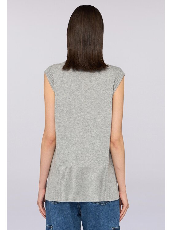 Trussardi Trussardi Cardigan M7416001131N003 Grigio Regular Fit