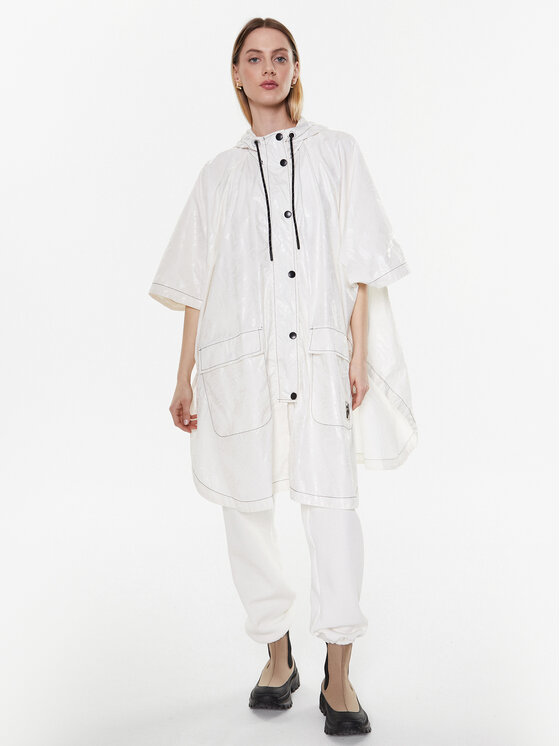 Desigual Desigual Pontšo 23SAIY02 Valge Oversize
