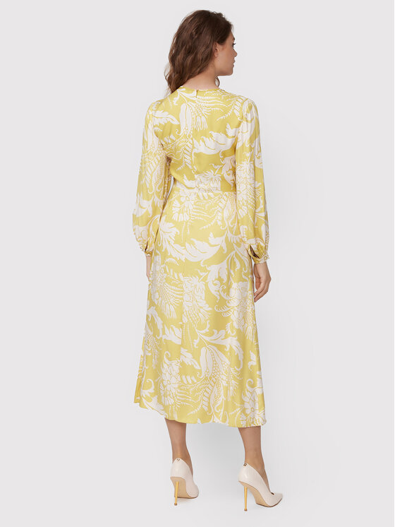 Ted Baker Ted Baker Koktel haljina Saraiy 261810 Žuta Regular Fit