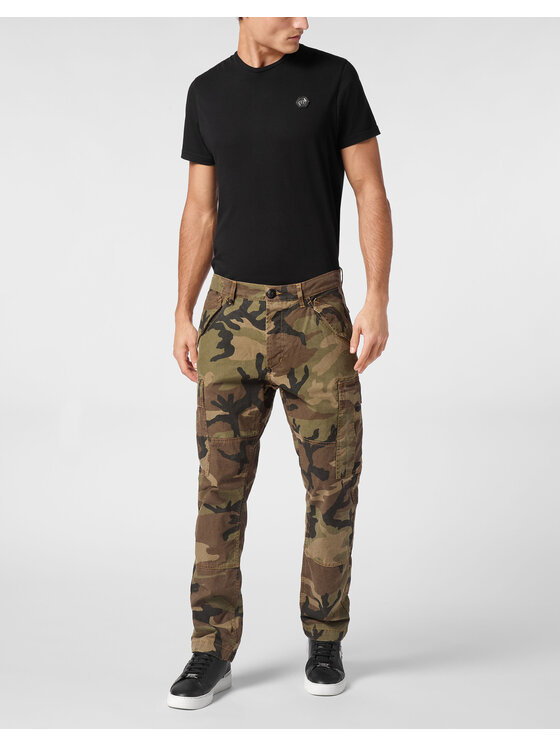 PHILIPP PLEIN PHILIPP PLEIN Jeansy 11461 Černá Cargo Fit