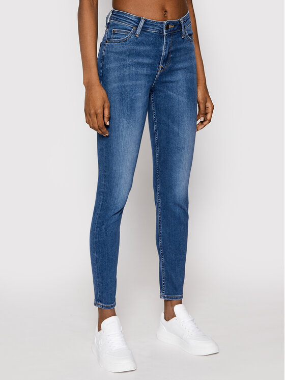 Lee Džínsy Scarlett L626DUIW 112114163 Tmavomodrá Skinny Fit