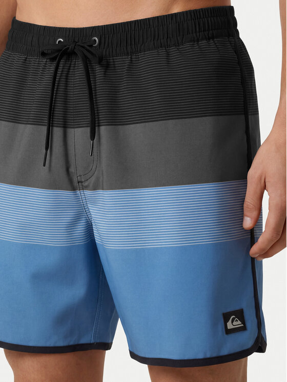 Quiksilver Quiksilver Szorty kąpielowe Stretch Scallop Volley 16 EQYJV04218 Niebieski Regular Fit