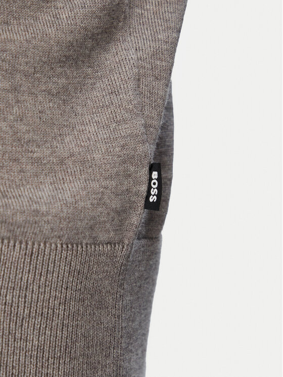 BOSS BOSS Kampsun H-Ebenji  50565499 Helepruun Regular Fit