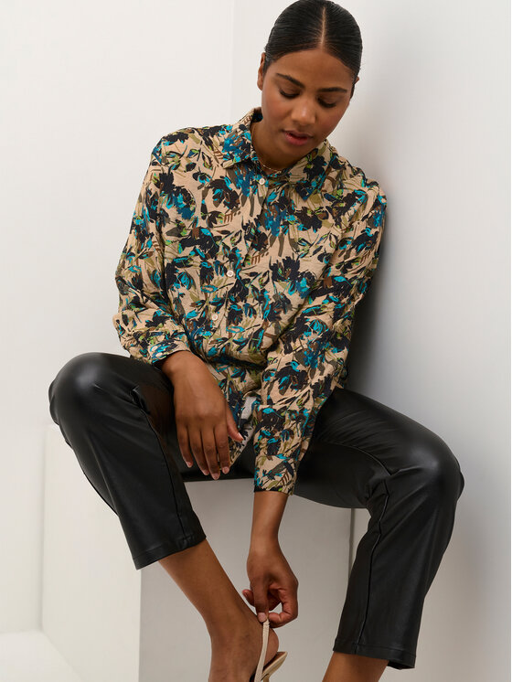 Kaffe Kaffe Hemd Olga 10507642 Bunt Regular Fit
