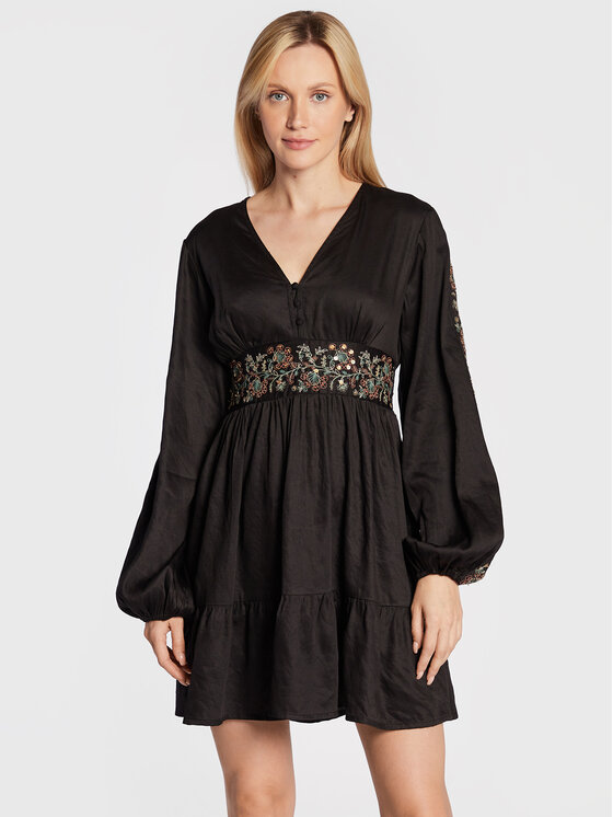 NKN Nekane Rochie de zi GF.CETUS Negru Regular Fit