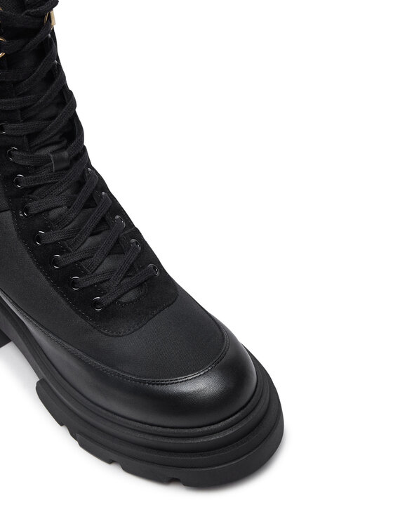 Tommy Hilfiger Tommy Hilfiger Schnürstiefeletten FW0FW08246 Schwarz