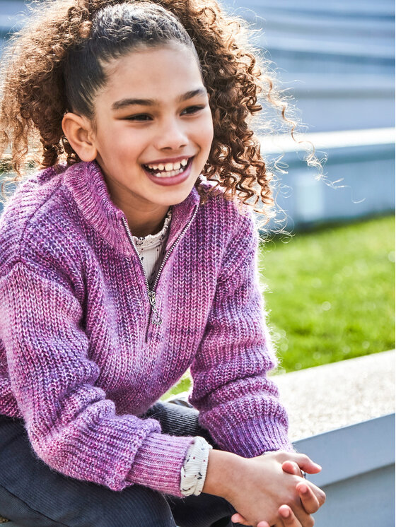 Mayoral Mayoral Pullover 7307 Violett Regular Fit