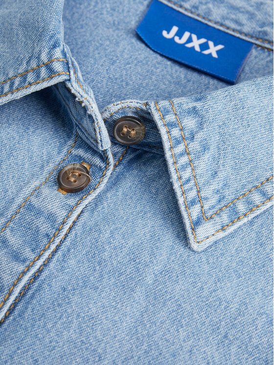 JJXX JJXX džínová košile Jade 12269085 Modrá Comfort Fit