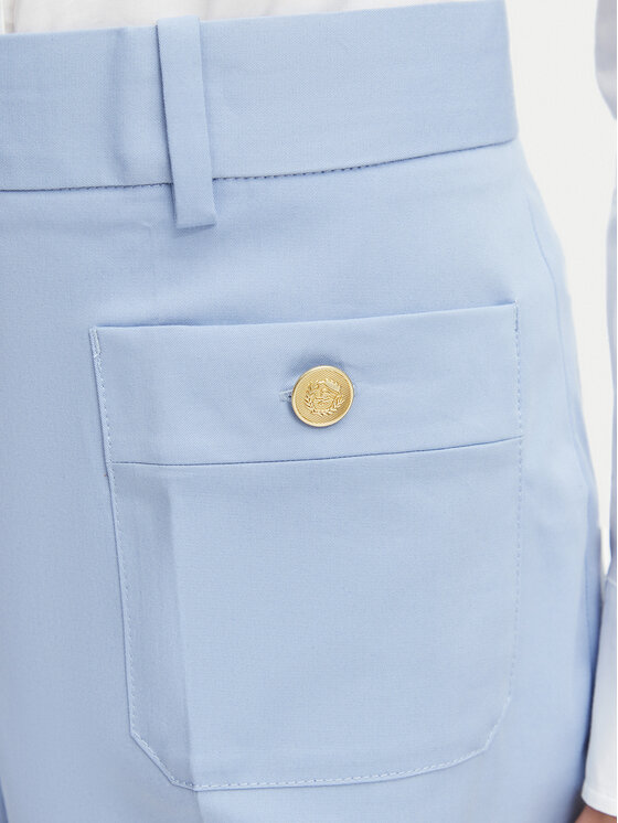 Tommy Hilfiger Tommy Hilfiger Pantalon scurți din material WW0WW49592 Albastru Regular Fit