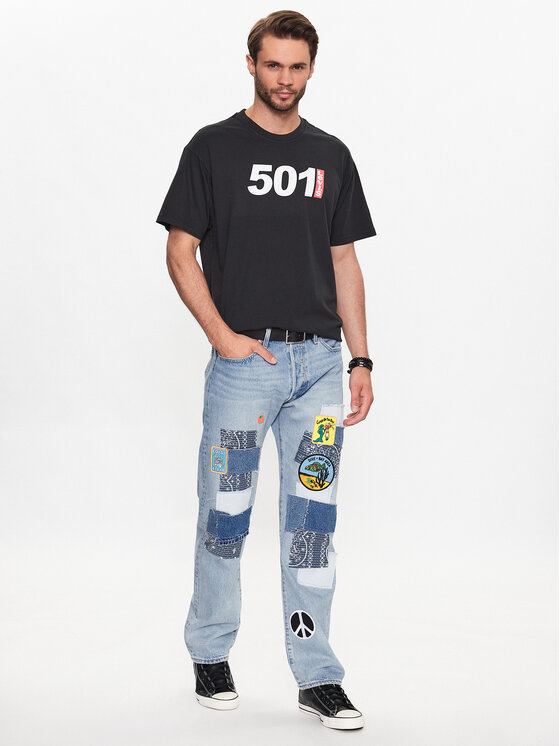 Levi's® Levi's® T-Shirt Graphic 501 87373-0082 Schwarz Vintage Fit