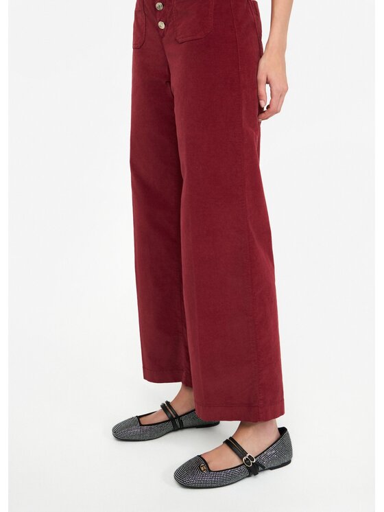 Liu Jo Liu Jo Pantaloni di tessuto MF5309T459091650 Rosso Regular Fit