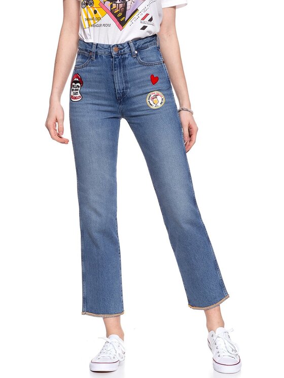 Wrangler Wrangler Jeans RETRO STRAIGHT Blu Straight Fit
