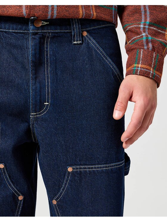 Wrangler Wrangler Jeansy RELAXED STRAIGHT Niebieski Regular Fit