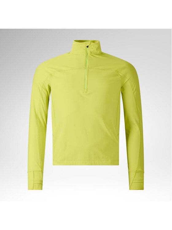 Rossignol Rossignol Bluza techniczna M Half Zip First Layer Zielony Slim Fit