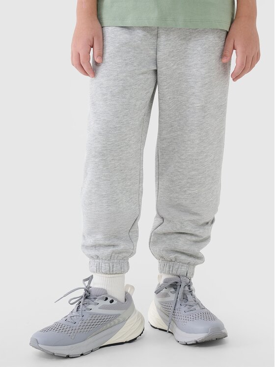4F 4F Παντελόνι φόρμας 4FJWMM00TTROM1188-25M Γκρι Oversize