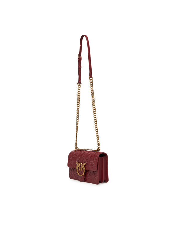 PINKO PINKO Τσάντα Love One Mini Dc 100074 A1YB Y1HQ Μπορντό