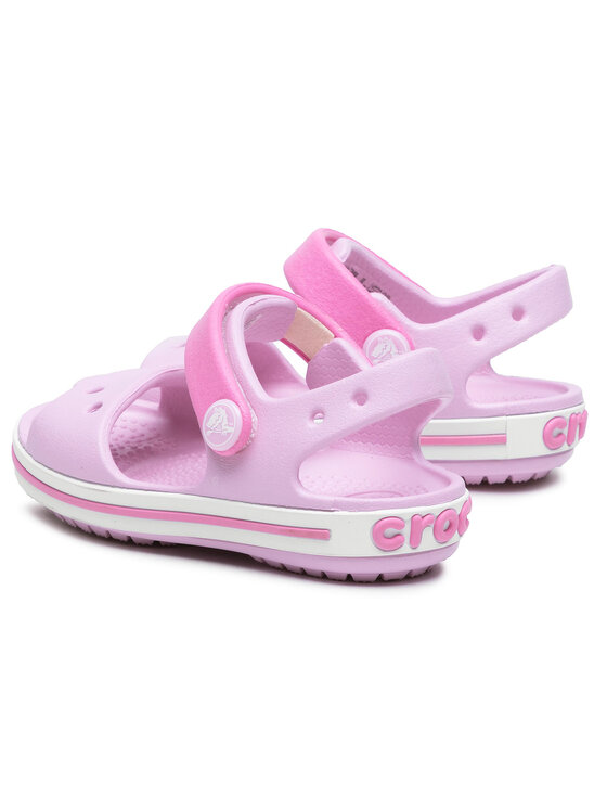 Crocs Crocs Sandały Crocband Sandal Kids 12856 Różowy