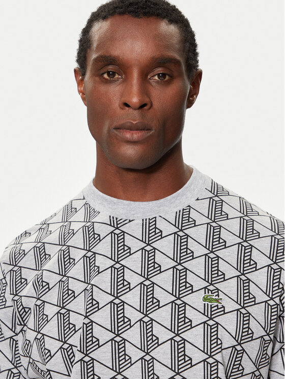 Lacoste Lacoste T-Shirt TH2831 Grau Regular Fit