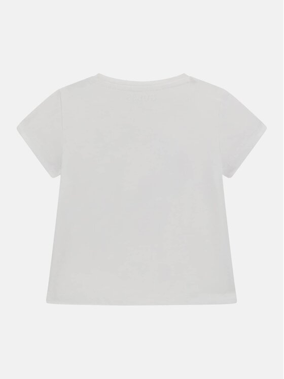 Guess Kids Guess Kids Top 172755 Biały Classic Fit