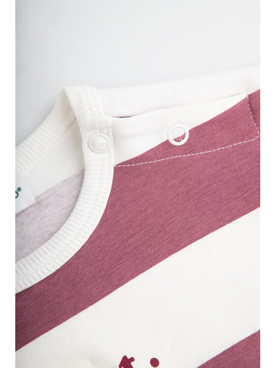 Coccodrillo Coccodrillo T-Shirt WC6143203SUN-017 Bordó Regular Fit