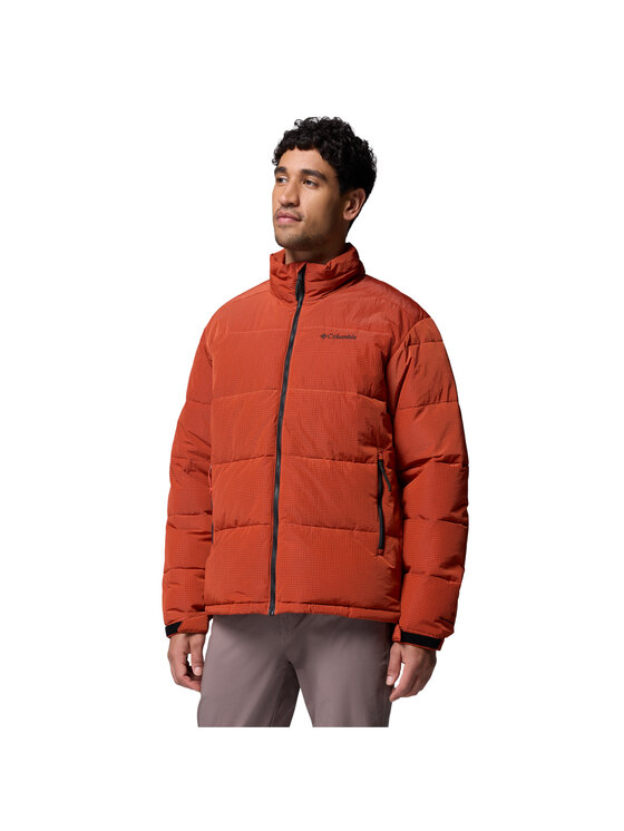Columbia Columbia Kurtka przejściowa Pike Lake Novelty Jacket Pomarańczowy Regular Fit